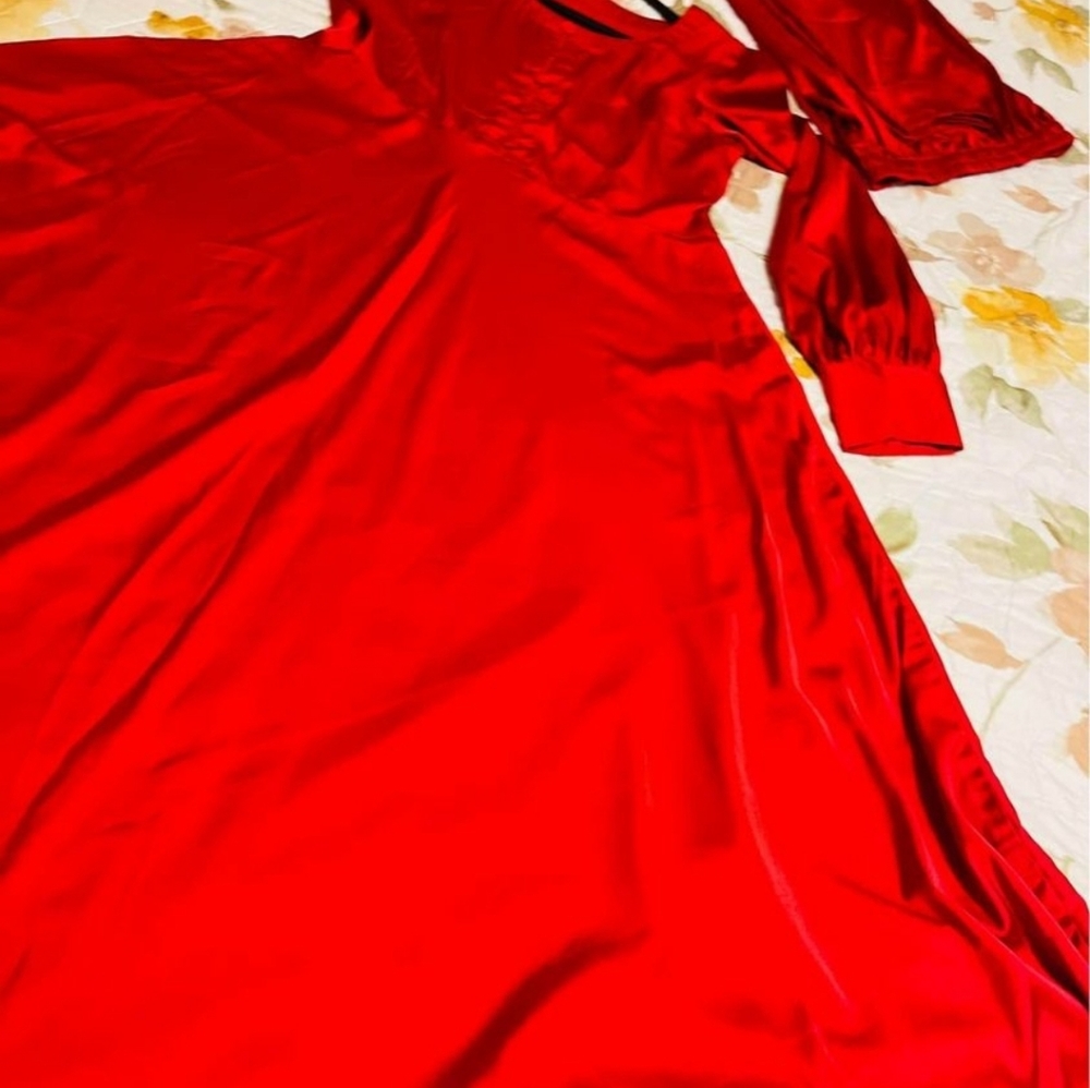 - Indian Pakistani high quality silk 2 pieces party suit dress small - Picture 5 of 10